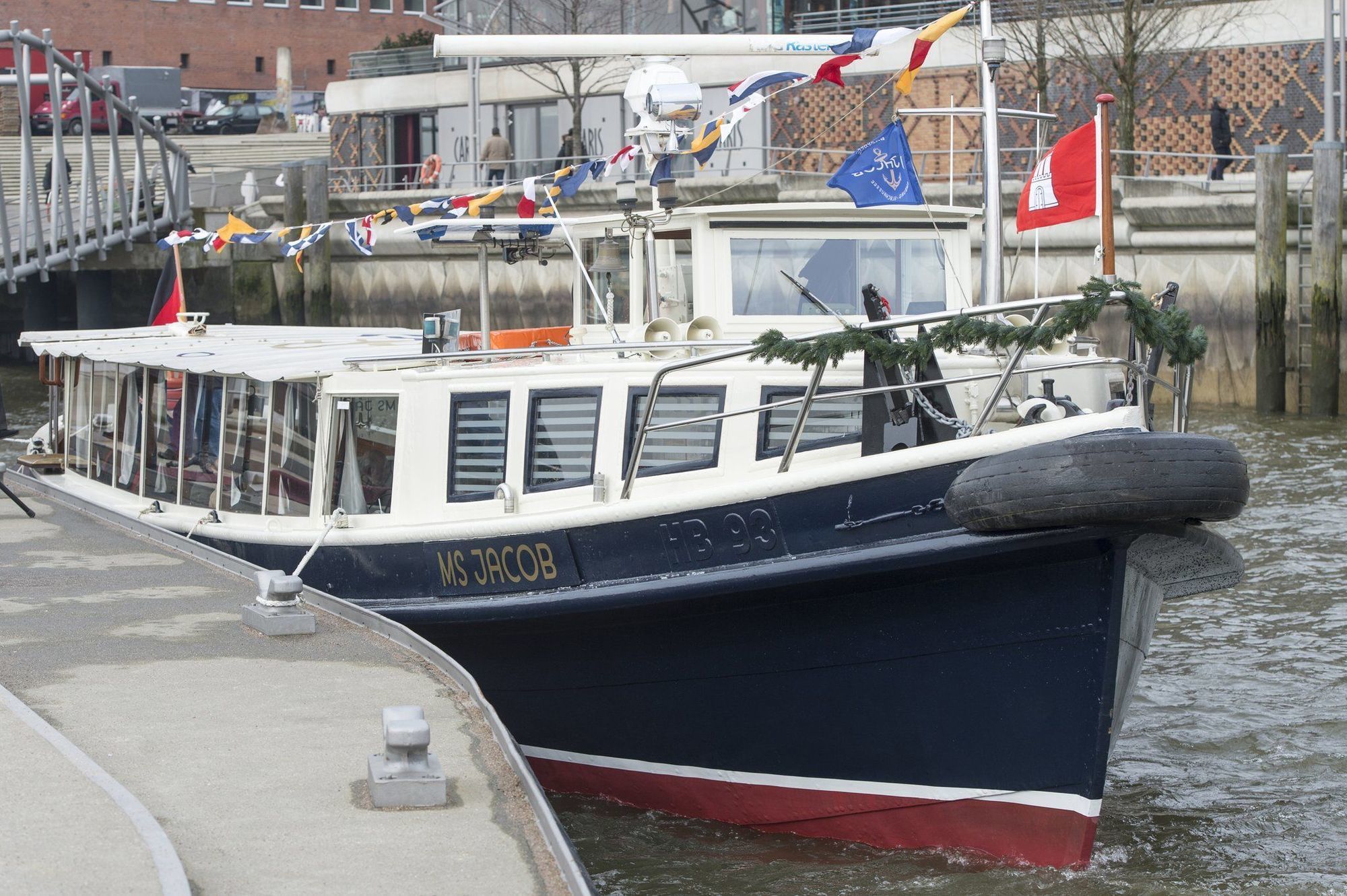 Hotel Louis C. Jacob Hamburg Bagian luar foto The Jacob at the 2012 London Boat Show